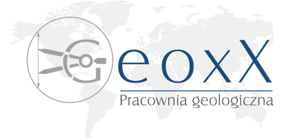 Logo Geoxx Pracownia geologiczna