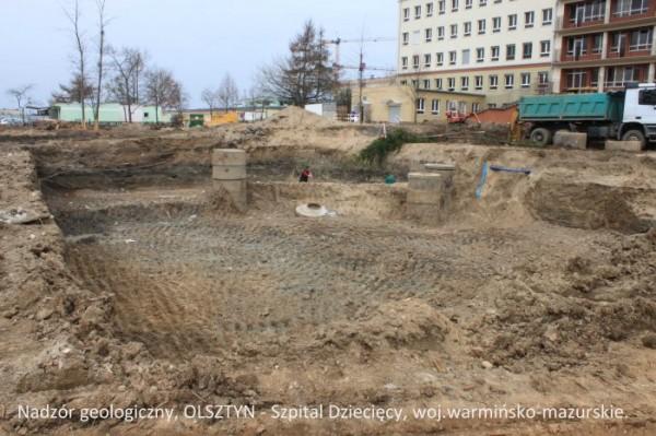 nadzór geologiczny olsztyn szpital dziecięcy